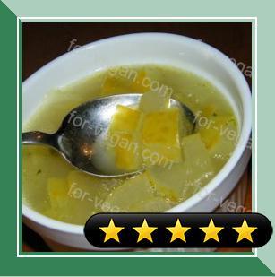 Zesty Thai Cucumber Soup recipe