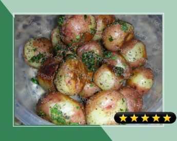 Sauteed New Potatoes With Parsley recipe