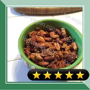 No Guilt Spiced Mixed Nuts recipe