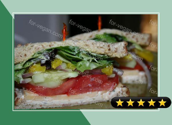 Summer Veggie Sandwich recipe