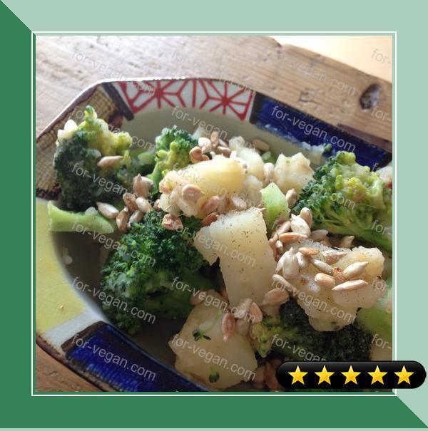 Sauteed broccoli and potatoes recipe