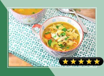 Vegetarian Chicken Noodle Soup recipe