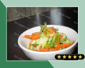 A Pickled Salad with Delicious Vegetables recipe