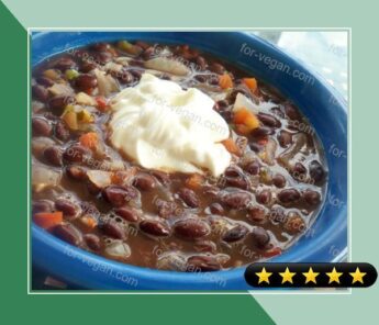 Healthy Black Bean Soup recipe