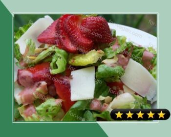 Strawberry Almond Spinach Salad recipe
