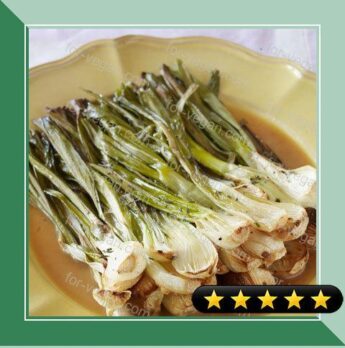 Roasted Spring Onions recipe
