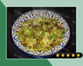 Sauteed Brussels Sprouts With Lemon and Pistachios recipe