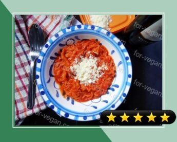 Angel Hair Surrounded by Tomato Sauce recipe