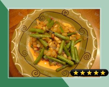 Stir-Fried Green Beans with Pine Nuts recipe