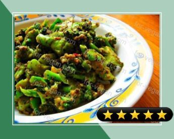 Broccoli Bell Pepper Saute recipe