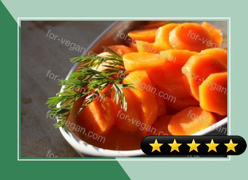 Orange Honey Glazed Carrots recipe