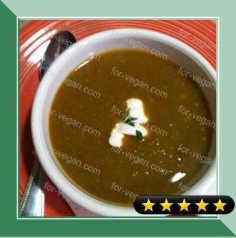 Vegan Green Split Pea Soup recipe