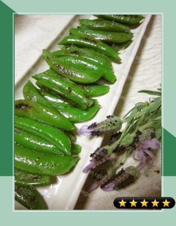 Crunchy and Delicious! Pan-Fried Sugar Snap Peas recipe