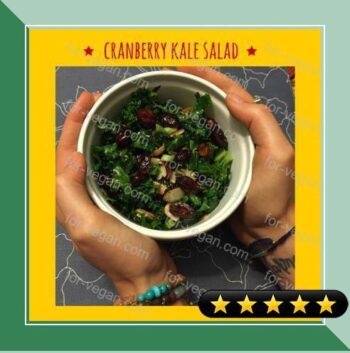 Cranberry Kale Salad recipe