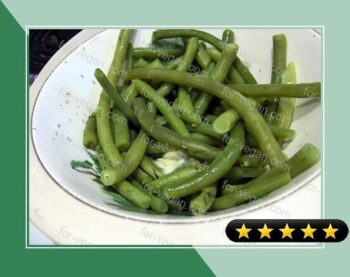 Green Beans with Fresh Dill recipe