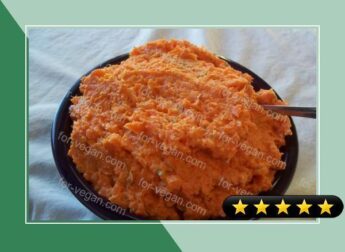 Creamy Mashed Whipped Carrots recipe