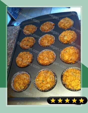 Vegan Zucchini Pineapple Muffins recipe