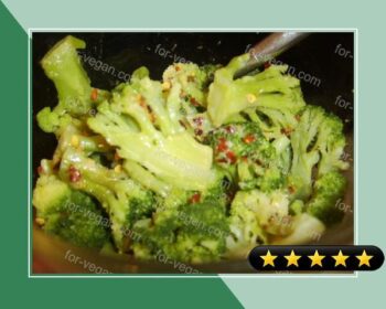 Microwave Lemon Garlic Broccoli recipe