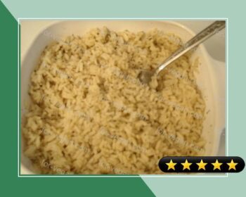 Robyn's Microwave Rice Pilaf recipe