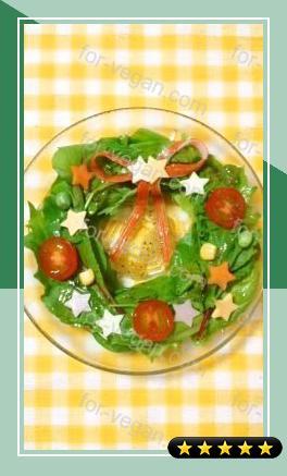 Christmas Simple and Fancy Wreath Salad recipe