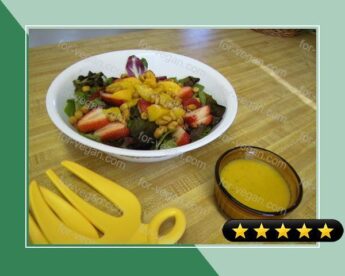 Tossed Salad With Peachy Vinaigrette recipe
