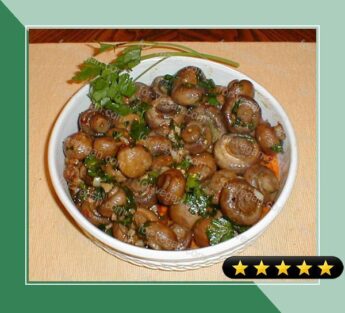 Garlicky Roasted Mushrooms recipe