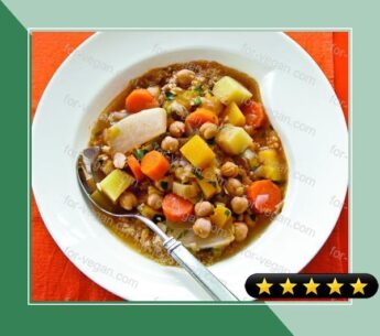 Chickpea and Winter Vegetable Stew recipe