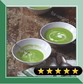 Chilled Pea Soup with Mint recipe