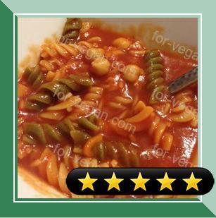 Afghan Tomato Soup (Aush Goshti) recipe