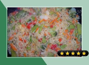 Quick and Easy Veggies with Ramen Noodles recipe