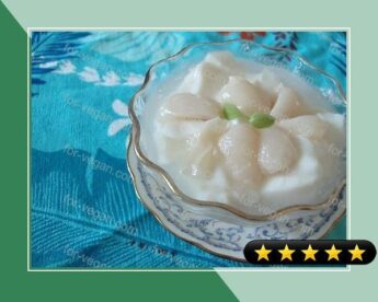 Easy but Amazing Lychee & Coconut Pudding recipe