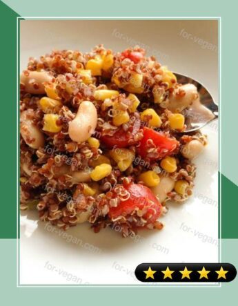 Quinoa & Roasted Corn Salad recipe