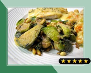 Brussels Sprouts with Pine Nuts recipe