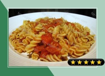 Pasta With Fresh Tomato Sauce recipe