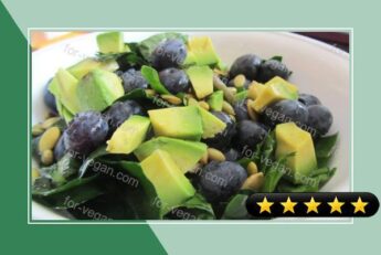 Citrusy Kale Salad W/ Blueberries and Pepitas (& Variations) recipe