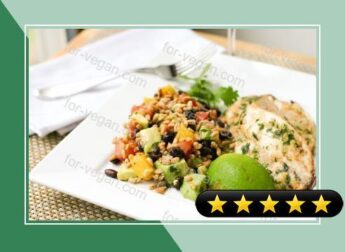 Southwest Farro Salad with Lime Vinaigrette recipe