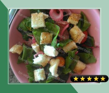 Emergency croutons! recipe