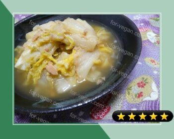 Easy and Tasty Chinese Cabbage Stew recipe