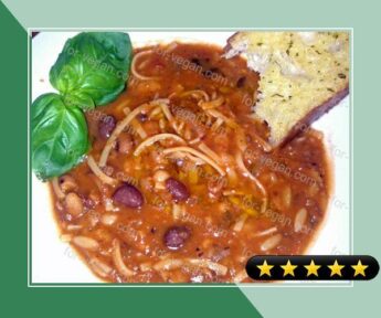 sig's Fagioli (Italian Bean and Pasta Soup) recipe