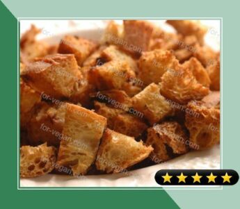 Spicy Croutons recipe