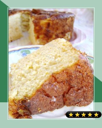 Flourless Okara Orange Chiffon Cake recipe