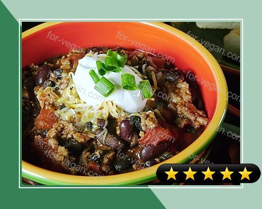 Quick and Easy Two Bean Chili recipe