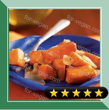 Oven-Roasted Sweet Potatoes and Onions recipe