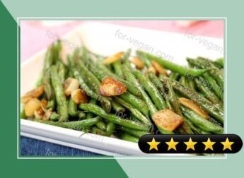 Garlic Wasabi and Sage Green Beans recipe