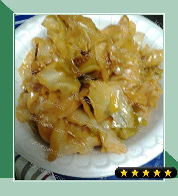 Fried cabbage recipe