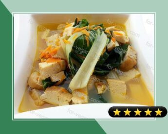 Tofu And Bak Choy Vegan In 5 Minute recipe