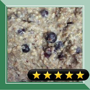 Blueberry and Banana Steel Cut Oats recipe