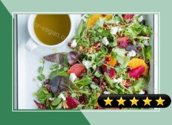 Spring Greens, Farro and Beet Salad recipe