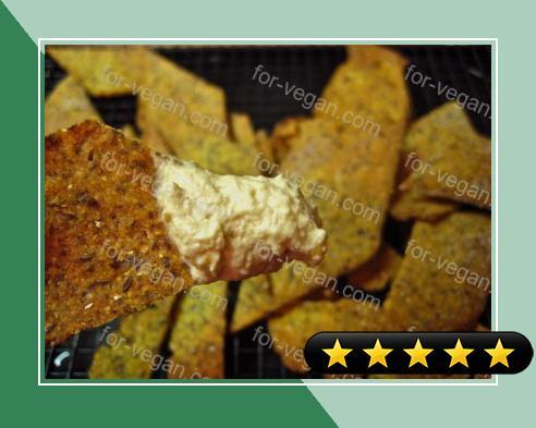 Flax and Corn Cracker-Chips recipe
