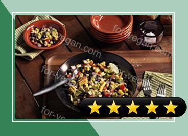 Grilled Corn & Black Bean Salad recipe